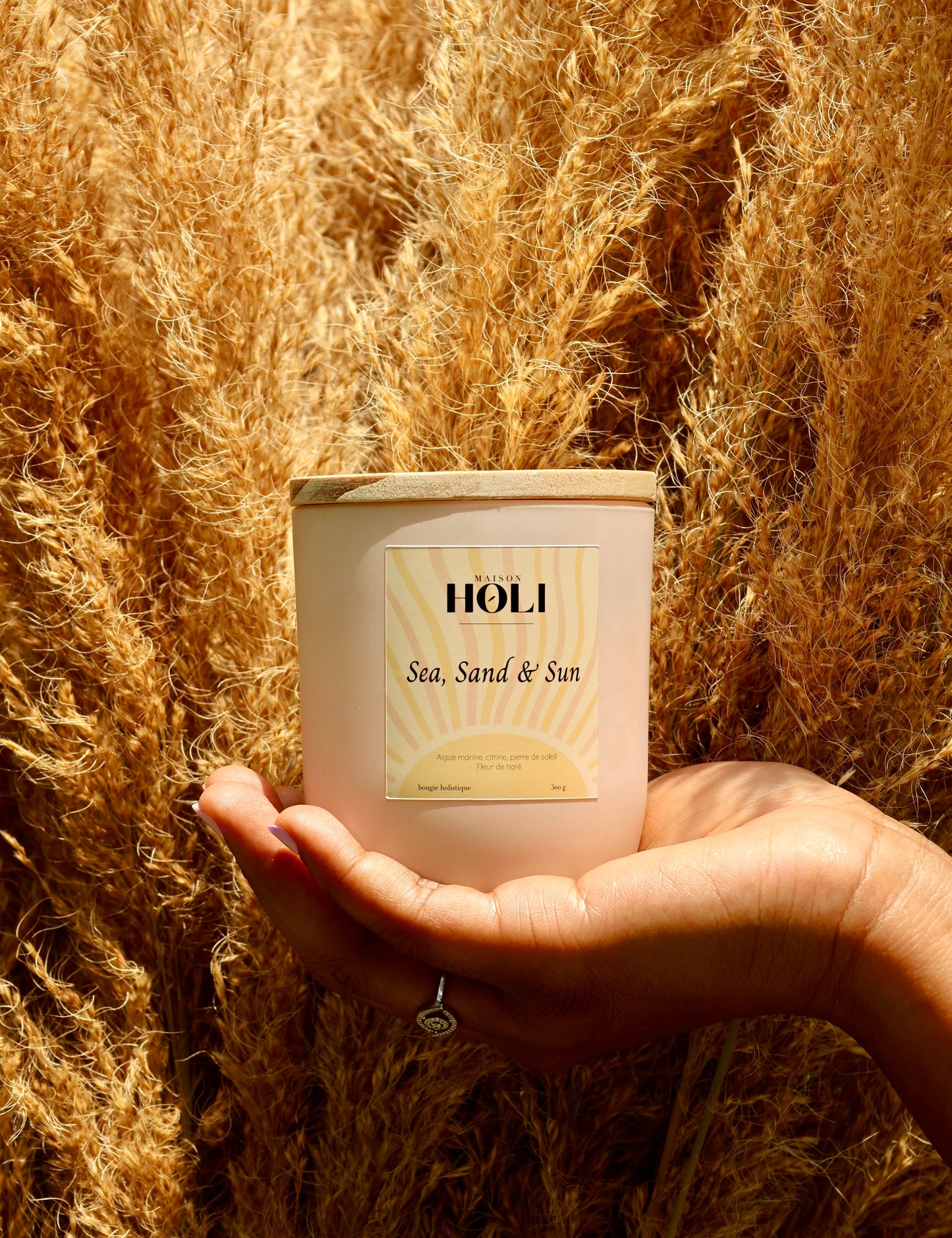 Bougie Sea, Sand & Sun ☀️ - Fleur de tiaré