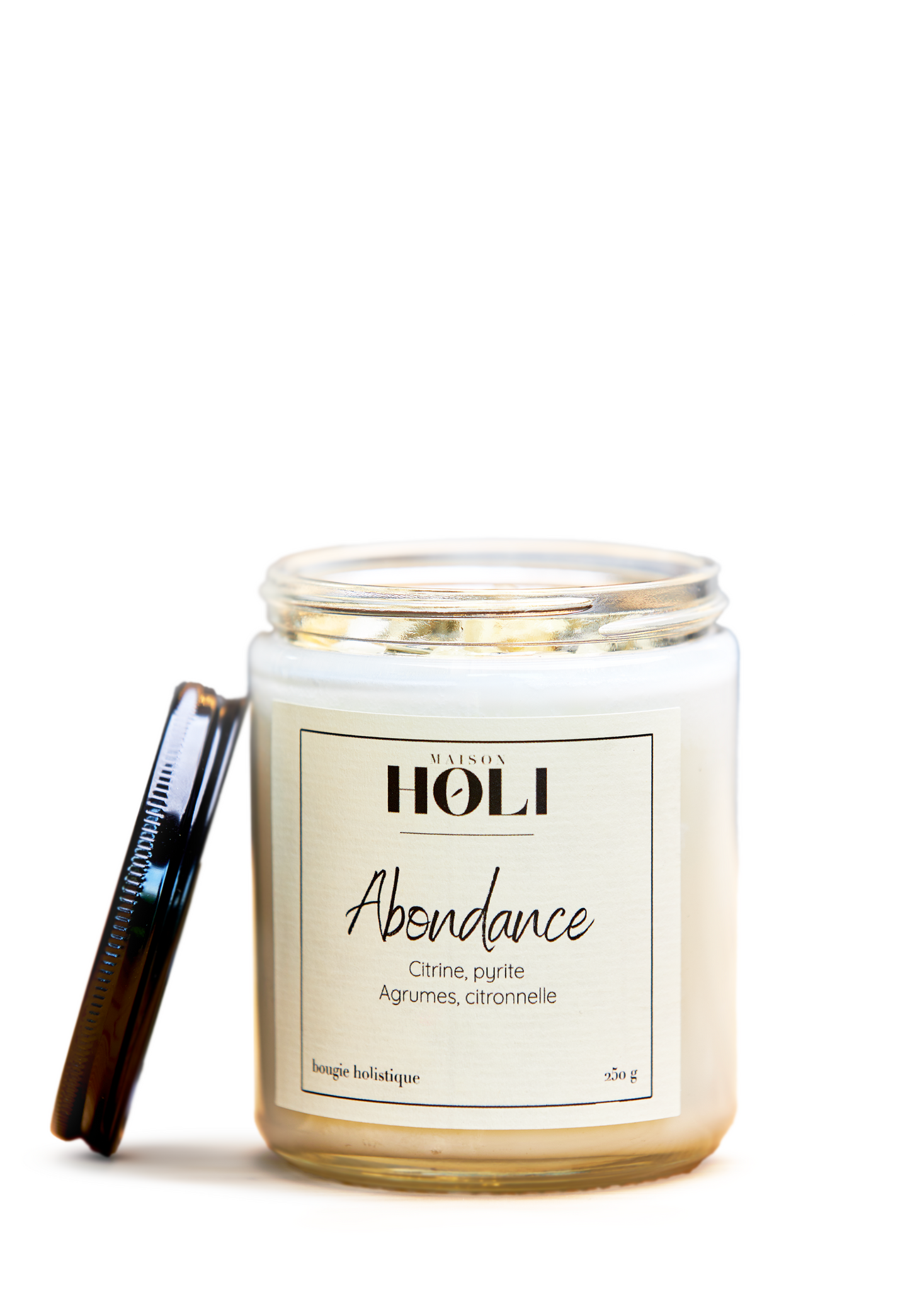 Bougie Abondance - Agrumes & Citronnelle
