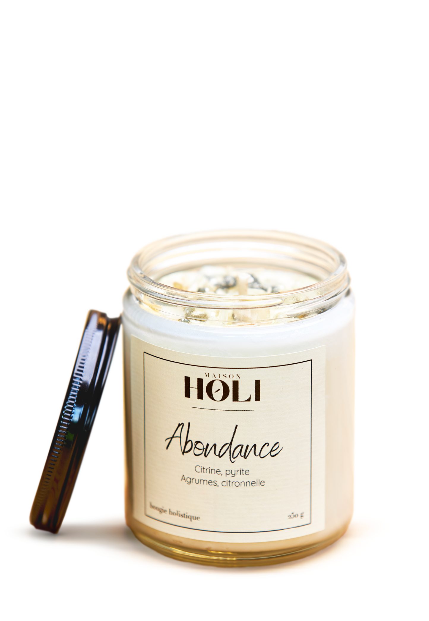 Bougie Abondance - Agrumes & Citronnelle