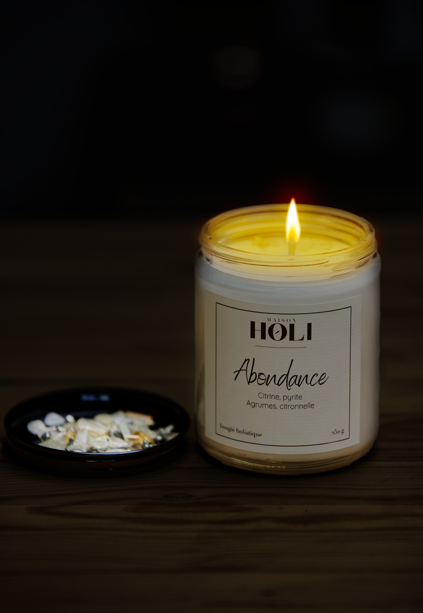 Bougie Abondance - Agrumes & Citronnelle