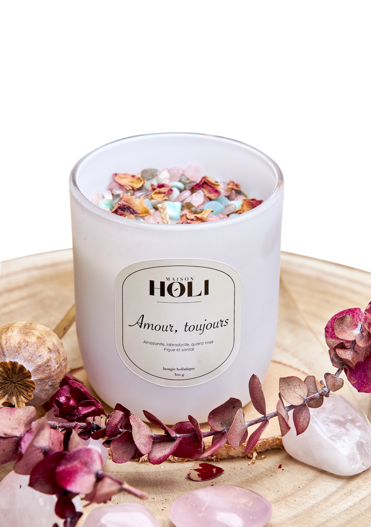 Bougie Amour, toujours - Figue & Santal