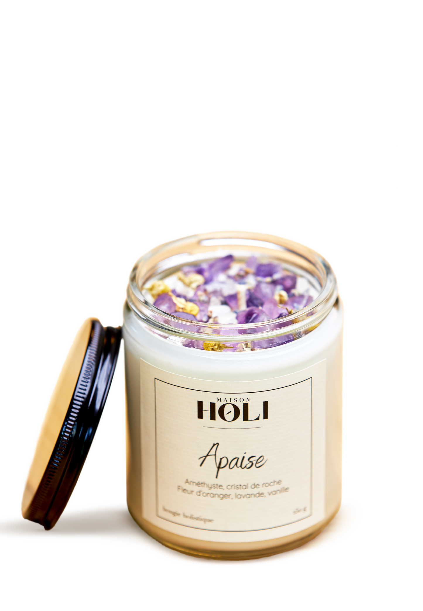 Bougie Apaise - Fleur d'oranger & Lavande