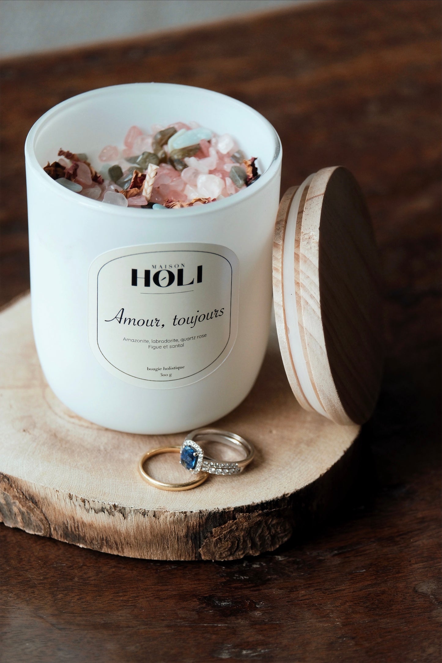 Bougie Amour, toujours - Figue & Santal
