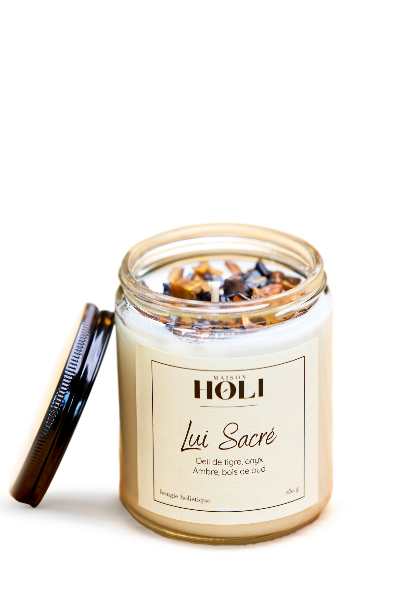 Bougie Lui Sacré - Bois de Oud & Onyx