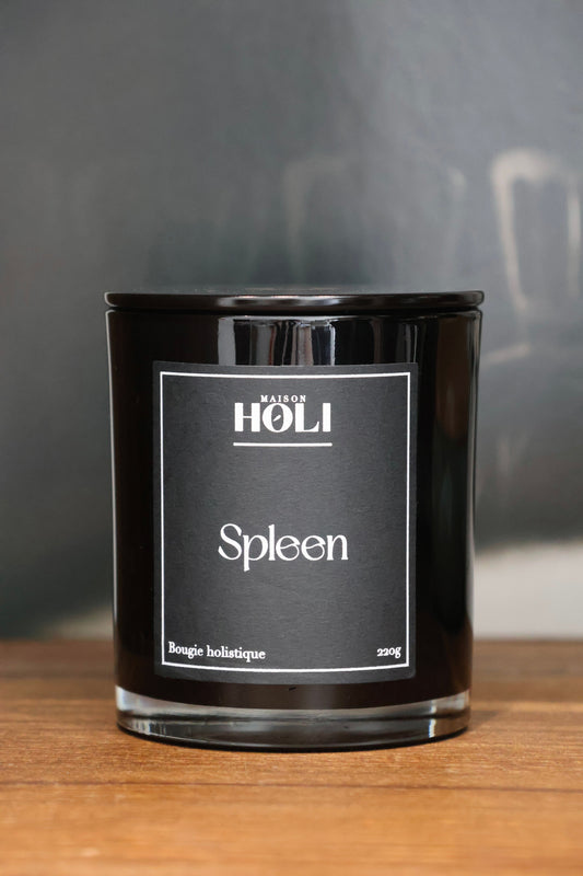 Bougie Spleen - Bergamote, patchouli, poivre rose